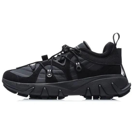 LiNing Wu Xing 1 Basketball Shoes Men Low-Top Black