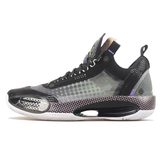 Air Jordan 34 Basketball Shoes Men Low-top Black