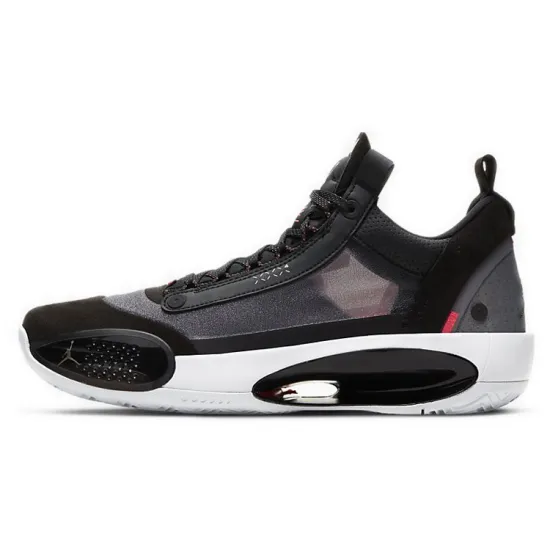 Air Jordan 34 Basketball Shoes Men Low-top Black/Red