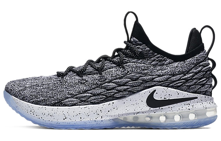 Nike Lebron 15 Low EP Oreo Black White