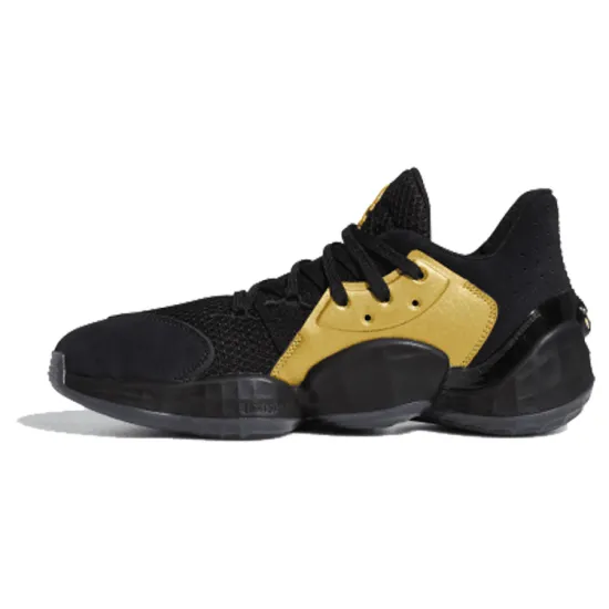 adidas Harden Vol. 4 Core Black Gold Metallic