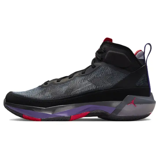 Air Jordan 37 Basketball Shoes Men High-top Black/purple
