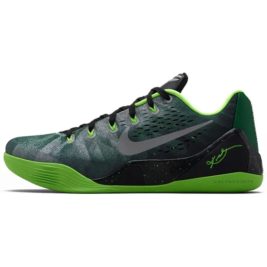 Nike Kobe 9 Basketball Shoes Men Low-top Green