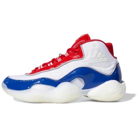 Adidas Originals Crazy BYW Icon 98 Basketball Shoes Men Mid-top Red/Blue/White