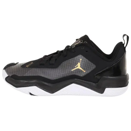 Jordan One Take 4 Basketball Shoes Men Low-top Black/gray/gold