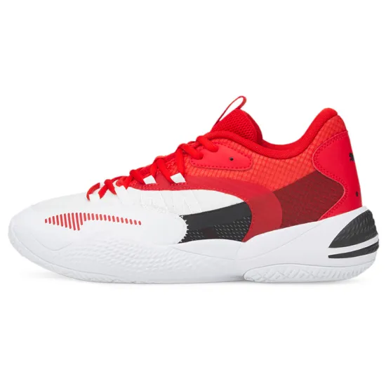 PUMA Court Rider 2.0 Basketball Shoes Men Mid-top Red/White