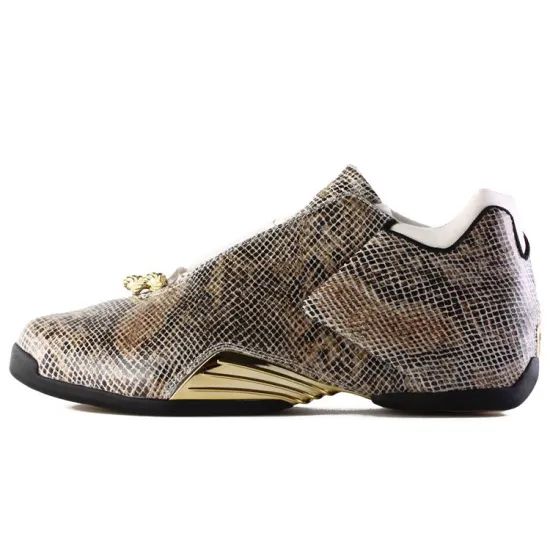 Adidas T Mac 3 Basketball Shoes Men Low-top Black/Brown