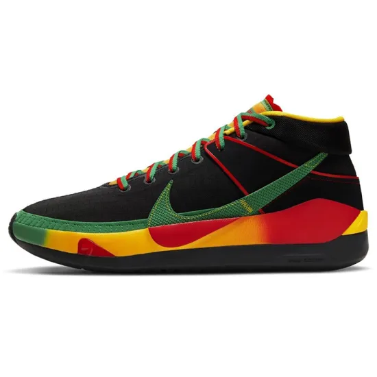 Nike KD 13 Basketball Shoes Men Mid-top Black/Red/Green/Yellow