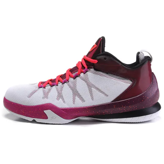 Jordan CP3 8 Basketball Shoes Unisex Low-top Purple/white/red