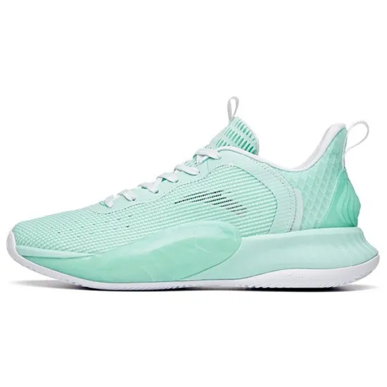 ANTA Light Cavalry 6 Basketball Shoes Men Low-Top Celadon Green/ANTA White
