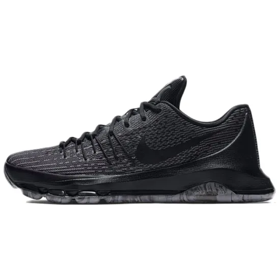 Nike KD 8 Basketball Shoes Men Low-top Black/dark Grey/cool Grey