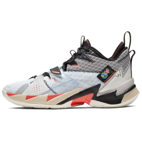 Jordan Why Not Zer0.3 White Bright Crimson Black