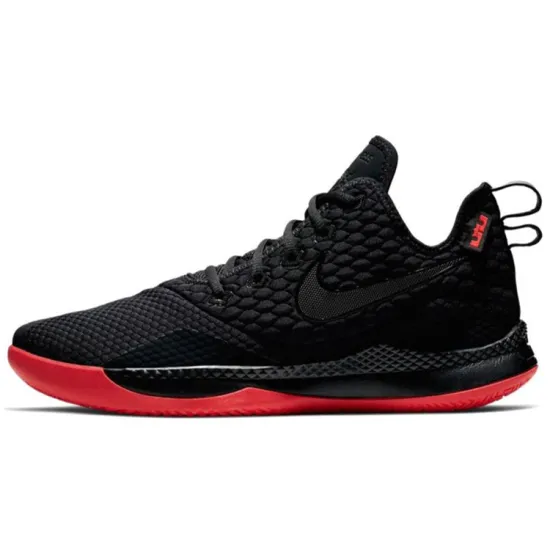 Nike Witness 3 Basketball Shoes Men Low-top Black/Red