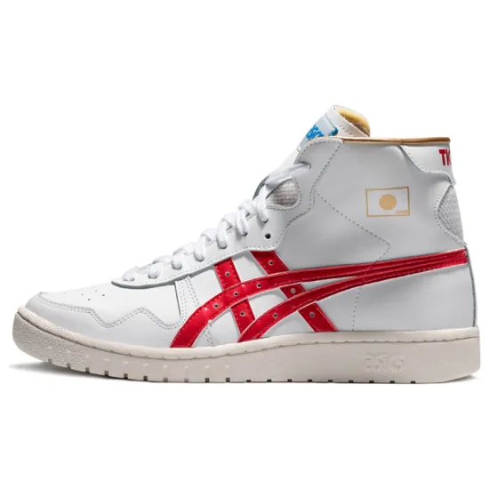 Asics Japan L Basketball Shoes Men High-top White/Red