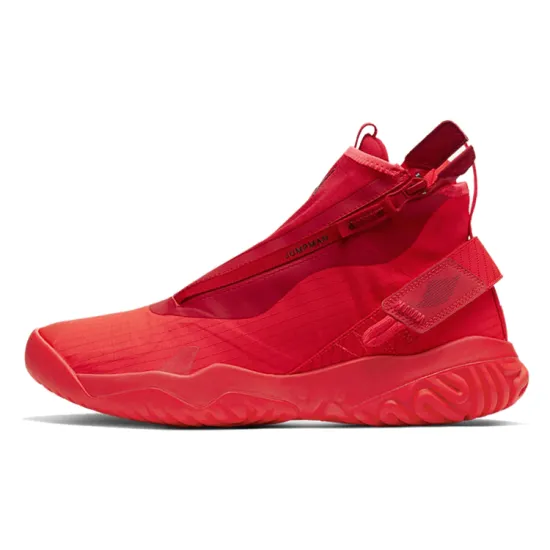 Jordan Proto React Basketball Shoes Men High-top Red