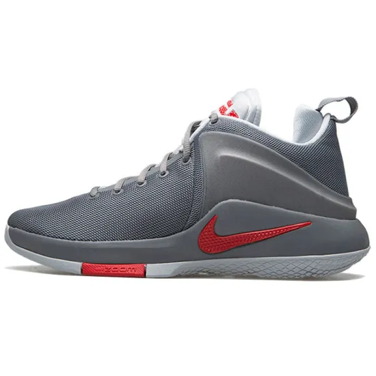 Nike Zoom Witness EP Basketball Shoes Men Mid-top Gray/Red