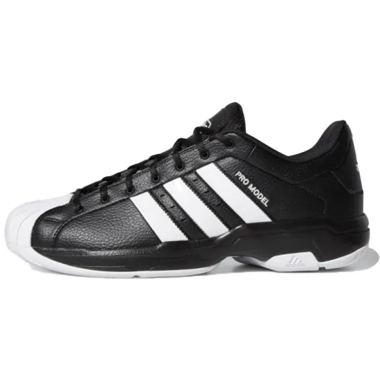 adidas Pro Model 2G Low Black White
