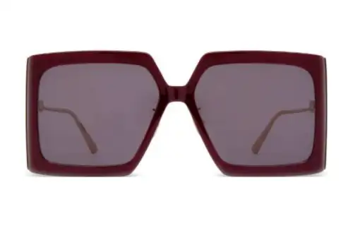 DIOR Sunglasses Women's Burgundy
