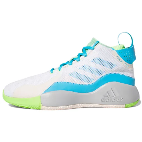 Adidas D Rose 773 Basketball Shoes Men Mid-top White/blue/pink/green