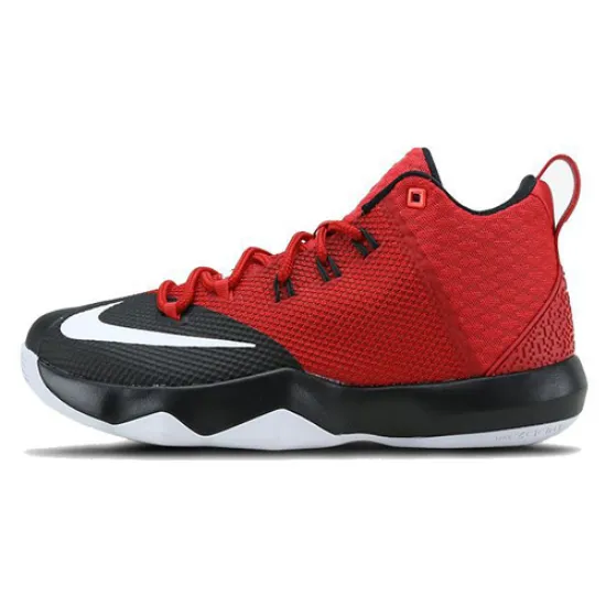 Nike Ambassador 9 Basketball Shoes Men Mid-top Red And White