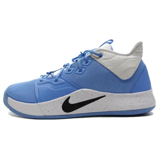 Nike PG 3 Basketball Shoes Men Low-top Blue/White