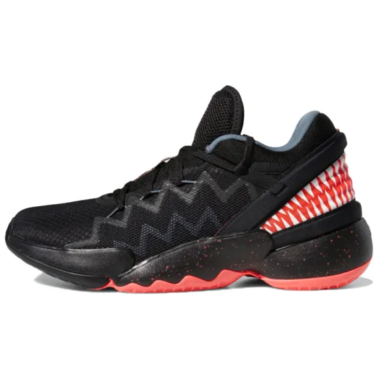 adidas D.O.N. Issue #2 Basketball Shoes Men Mid-top Black/powder