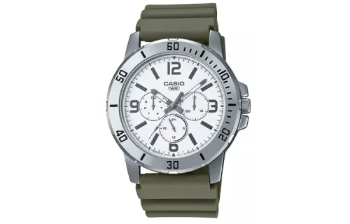 CASIO Men Standard Series White Watch MTP-VD300-3B