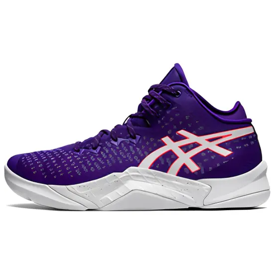 Asics Unpre Ars Basketball Shoes Men Mid-top Purple/White
