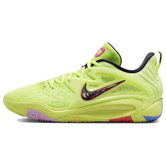 Nike KD 15 Basketball Shoes Men Low-top Neon Yellow
