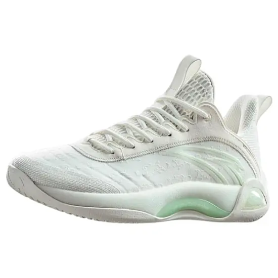 ANTA Cement Bubble 2.0 Basketball Shoes Men Low-Top White/Green
