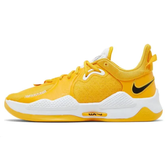 Nike PG 5 Basketball Shoes Men Low-top Yellow