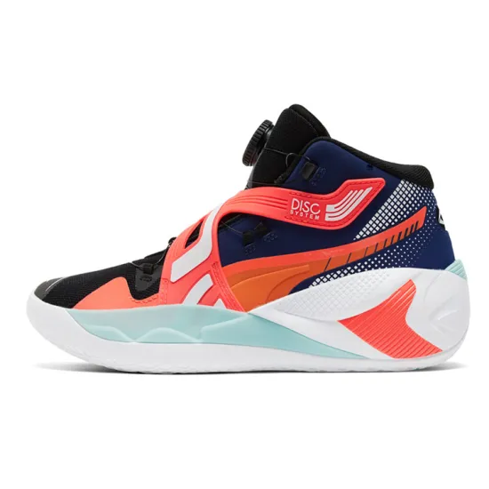PUMA Disc Rebirth Elektro Blue Fiery Coral