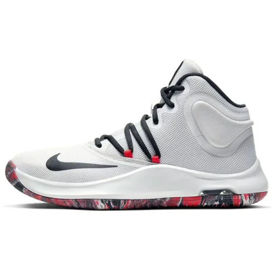 Nike Air Versitile 4 Basketball Shoes Men Mid-top White/Black/Red