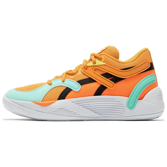 PUMA Trc Blaze Basketball Shoes Men Low-top Orange