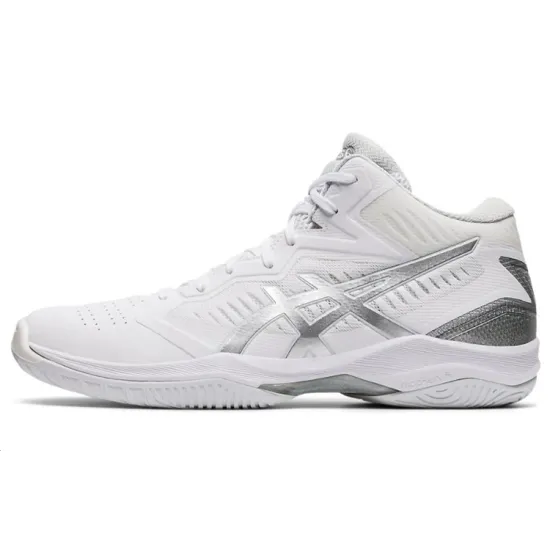 Asics Gel-Hoop V12 Basketball Shoes Unisex Low-top White/Silver