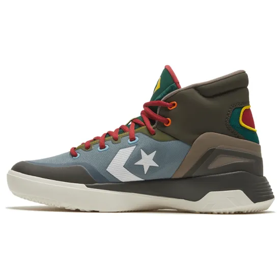 Converse G4 High Top Basketball Shoes Dark Green
