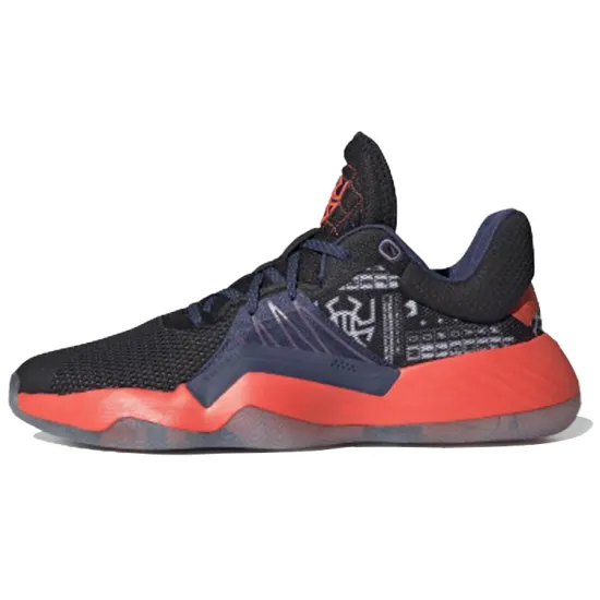 Adidas D.O.N. Issue #1 Basketball Shoes Men Mid-top Black/Red/Blue