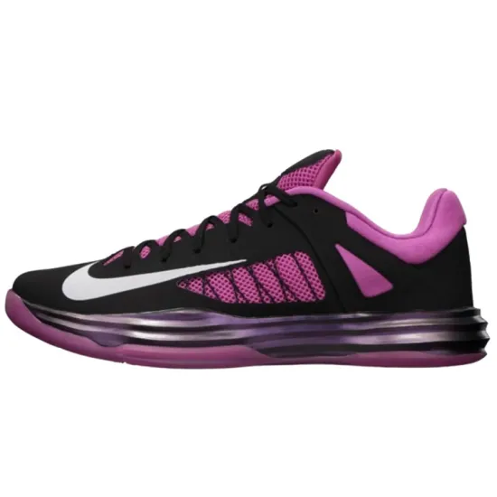Nike Hyperdunk 2012 Basketball Shoes Men Low-top Black/Pink