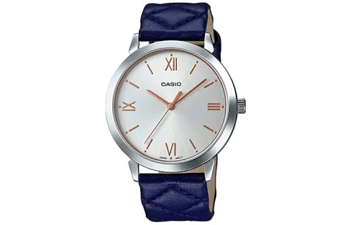 CASIO Women's Standard Series 36mm Silver Watch LTP-E153L-2ADF