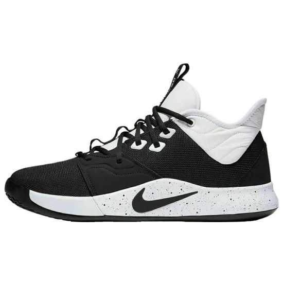 Nike PG 3 Basketball Shoes Men Low-top Black/white