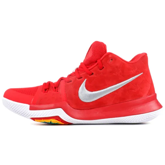 Nike Kyrie 3 Basketball Shoes Men Mid-top College Red/College Red/Wolf Gray