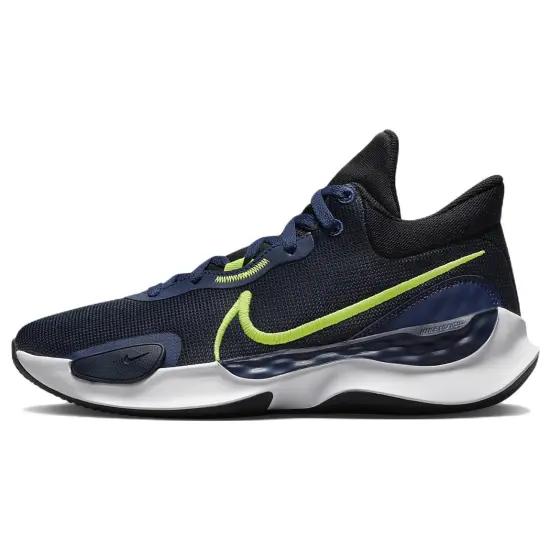 Nike Renew Elevate 3 Black Navy Volt