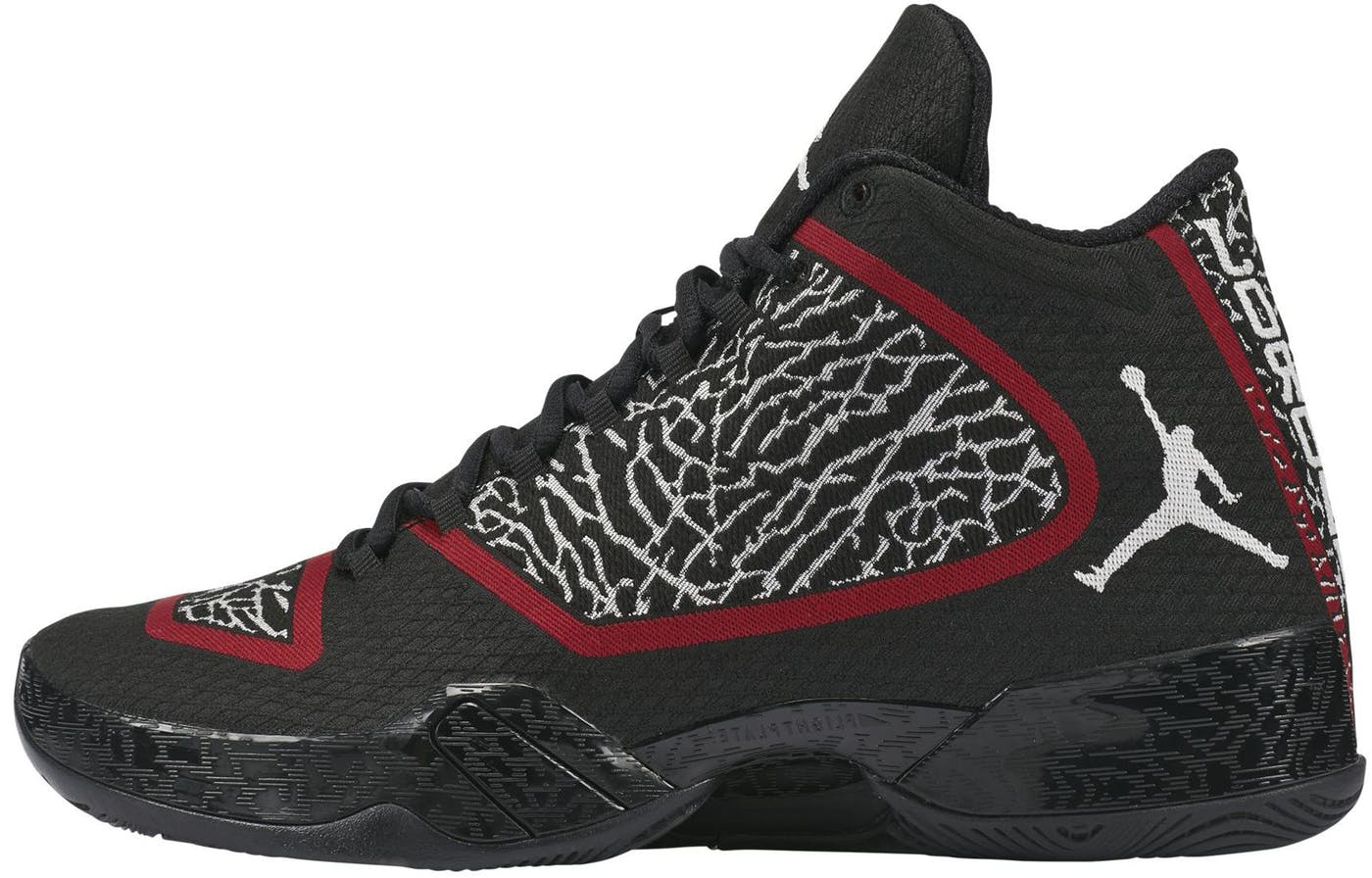 Air Jordan 29 Black White Gym Red