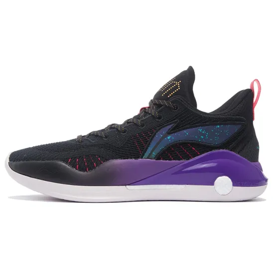 LINING YuShuai 15 V2 Basketball Shoes Men Low-Top Black
