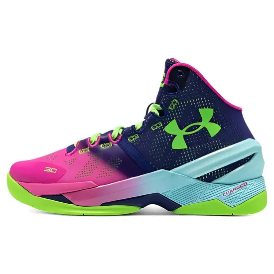 Under Armour Curry 2 Retro Basketball Shoes 'Northern Lights'