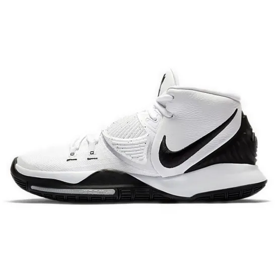 Nike Kyrie 6 Basketball Shoes Unisex Mid-top Black/White