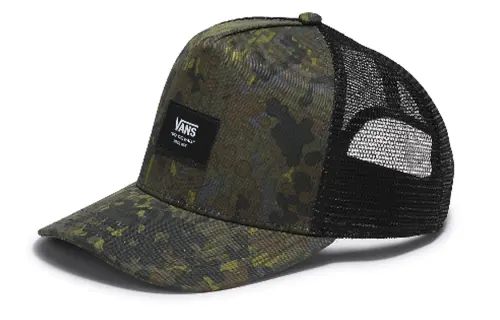 Vans Crooked green cap for men and women, for beloved