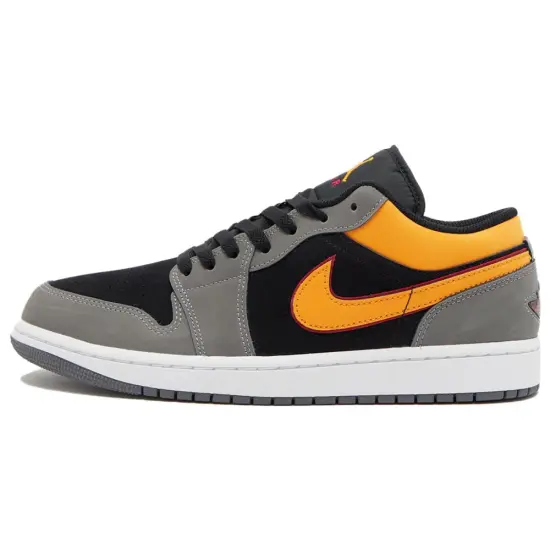 Jordan 1 Low SE Light Graphite Vivid Orange