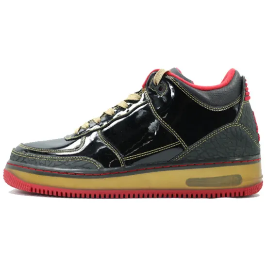 Air Jordan 3 Vintage Basketball Shoes Men Mid-top Black/Red