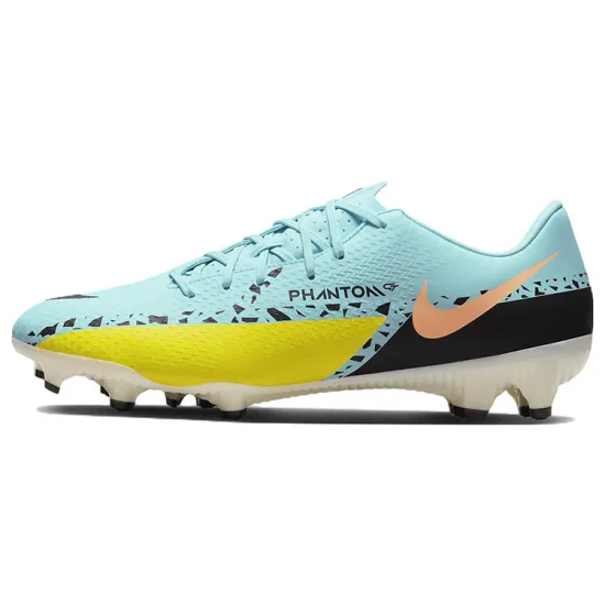Nike Phantom GT Football Shoes Men Low-top Blue/yellow